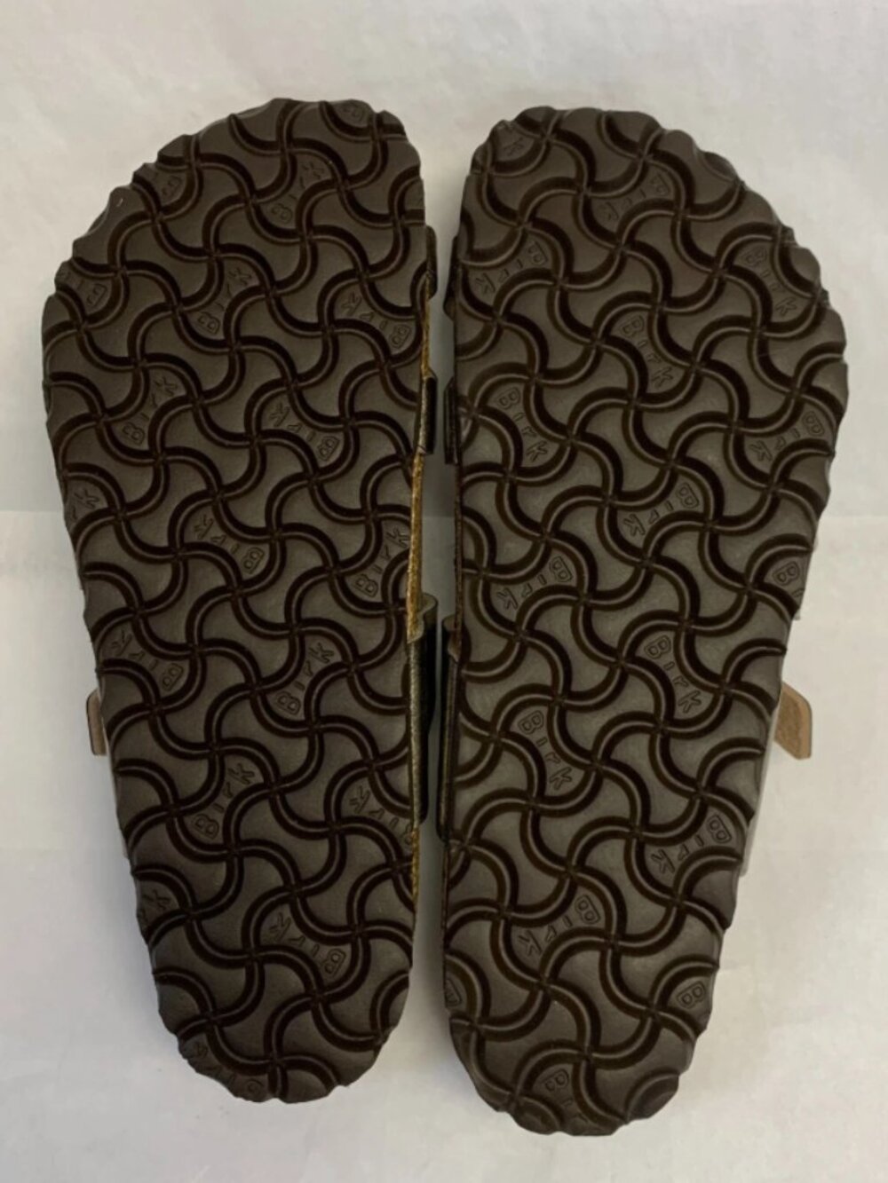 Birkenstock Mayari Graceful Taupe Birko-Flor Regular Width Sandals - Picture 4 of 5